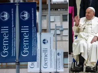 Pope Francis spends peaceful second night at hospital, prays for peace at Angelus