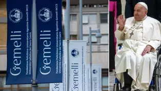 Pope Francis spends peaceful second night at hospital, prays for peace at Angelus