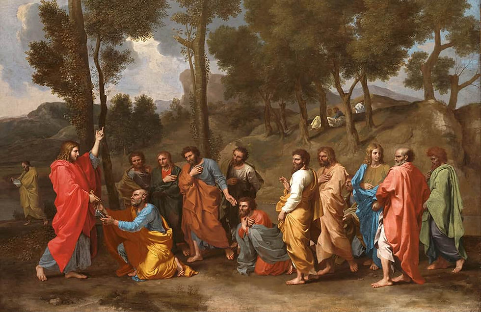 Ordination, Nicolas Poussin, ca. 1636-1640.