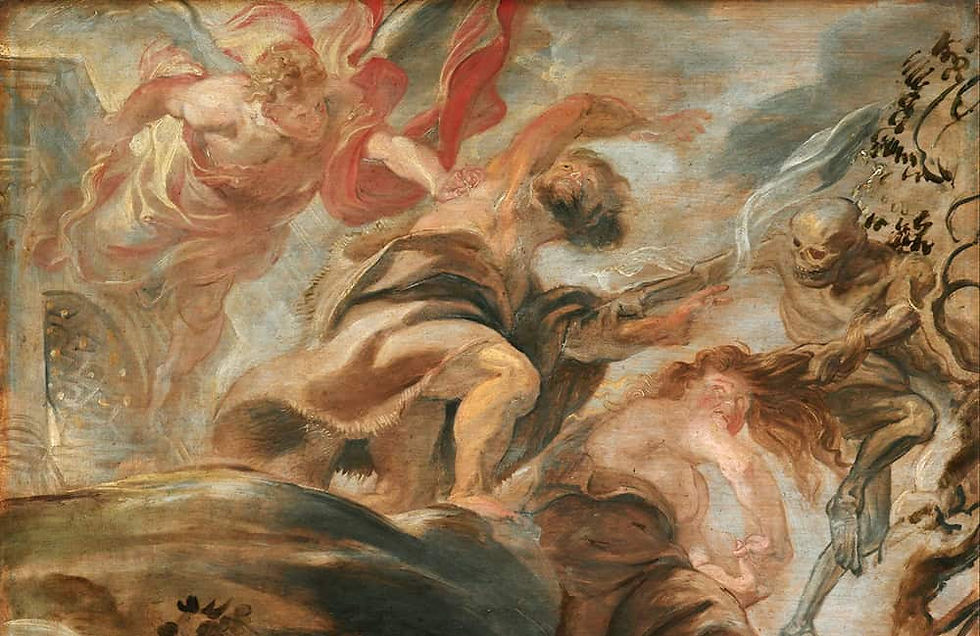 Expulsion from the Garden of Eden, Peter Paul Rubens, 1620