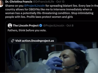 Miscarriage Misinformation: Misleading Ads Try to Scare Voters Away From Abortion Bans