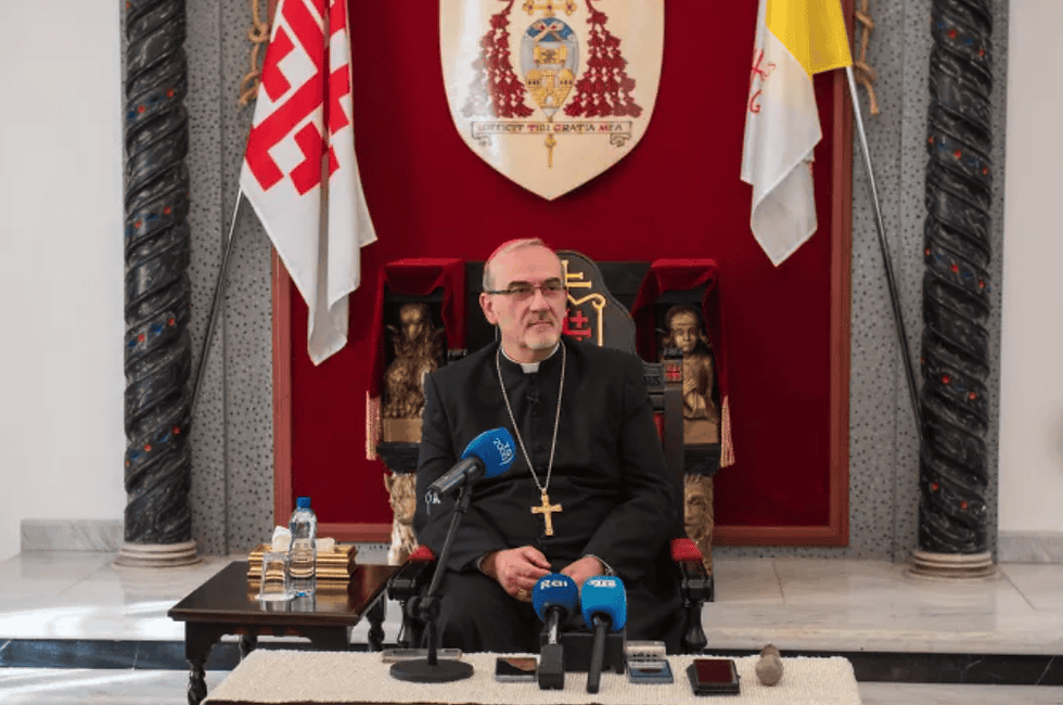 Cardinal Pierbattista Pizzaballa, Latin patriarch of Jerusalem. | Credit: Marinella Bandini