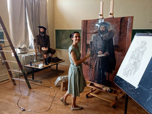 A glimpse into St. Thomas More’s final moments: Denver native Gwyneth Thompson’s new work of art