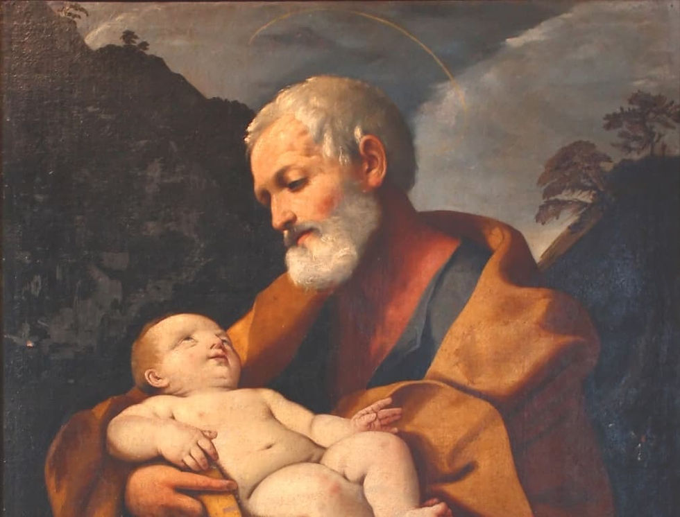 St. Joseph with Christ, Basilica of St. John and Paul
