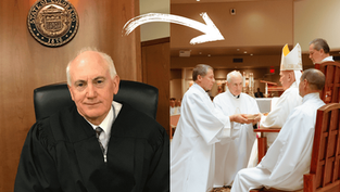 From the judge’s bench to the altar: Deacon-Judge Phil McNulty’s testimony