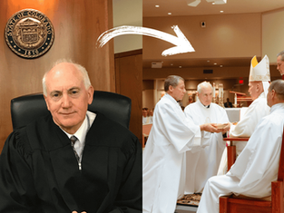 From the judge’s bench to the altar: Deacon-Judge Phil McNulty’s testimony