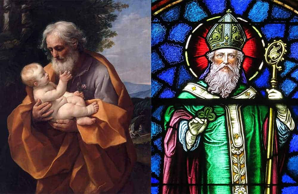 Saint Joseph and Saint Patrick