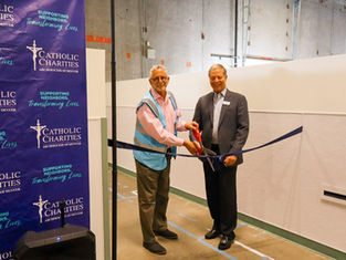 New domes feel like “tiny homes” for residents at Samaritan House