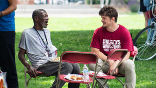 When the Body of Christ meets the body of Christ: National Eucharistic Pilgrimage pauses to serve the poor