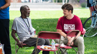 When the Body of Christ meets the body of Christ: National Eucharistic Pilgrimage pauses to serve the poor