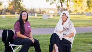 Saints Come Alive, Encouraging and Inspiring Guests at Mt. Olivet Catholic Cemetery’s Annual Night at the Cemetery