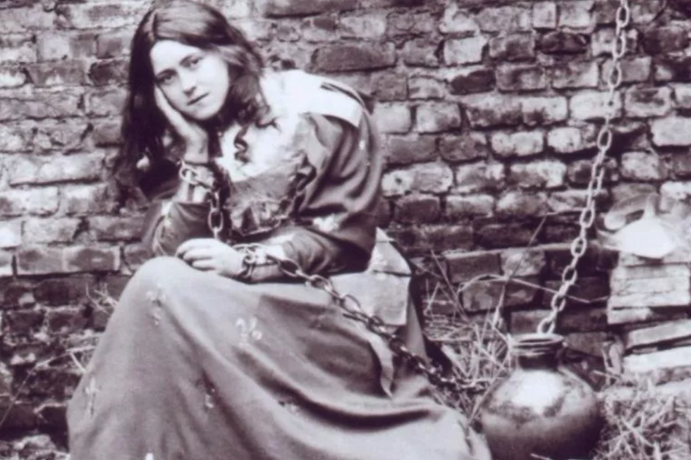 St. Thérèse as St. Joan of Arc (photo: Public domain)