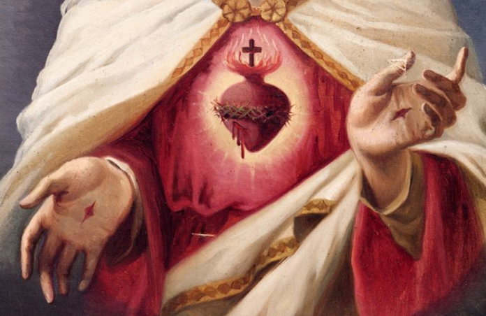 Sacred Heart of Jesus, 19th century Portuguese school. (Photo: Public Domain/Wikimedia Commons)