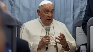 ‘You don’t play with life’: Pope Francis condemns euthanasia, abortion on papal plane