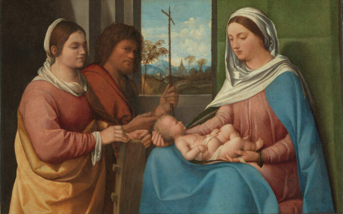 Madonna and Child with Sts. Catherine and John the Baptist by Giorgione. (Photo: Public Domain/Wikimedia Commons)