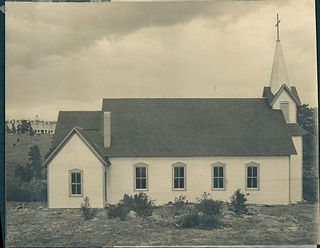 The original St. Walter's chapel, built in 1915