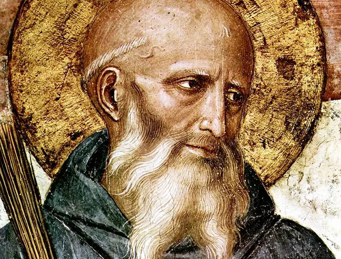 Fra Angelico, “St. Benedict of Nursia”