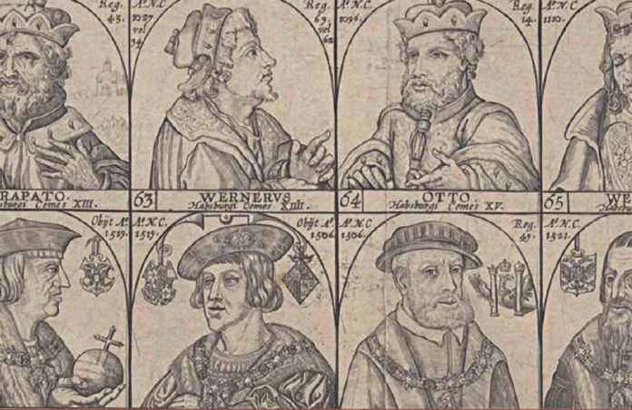 Drawings of imperial family members
