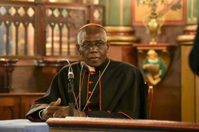 Cardinal Robert Sarah from Guinea
