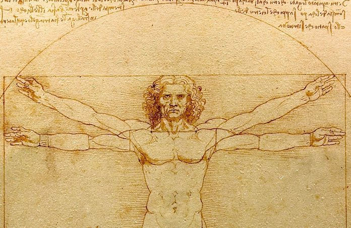 Da Vinci's Vitruvian Man