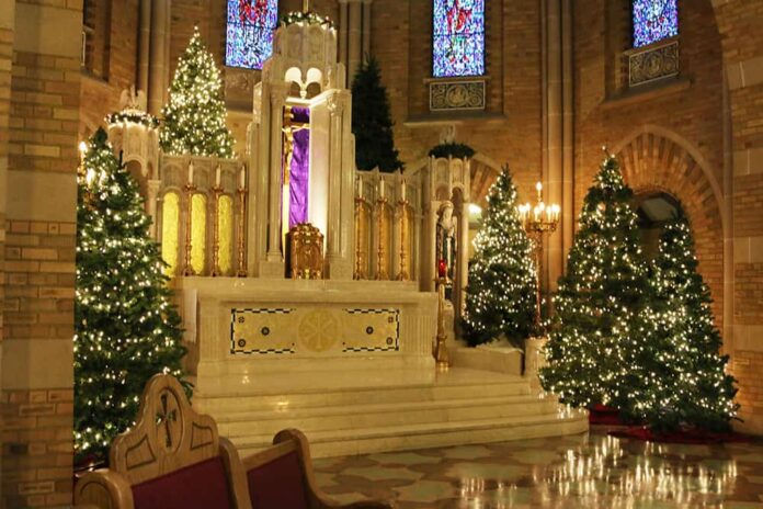 Christ the King Chapel at St. John Vianney Seminary in Denver. (Denver Catholic file photo)