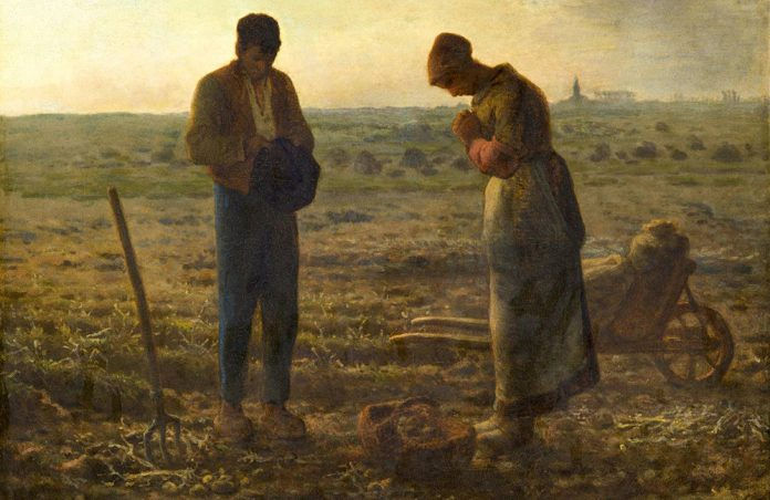Jean-François Millet, ‘The Angelus,’ 1730