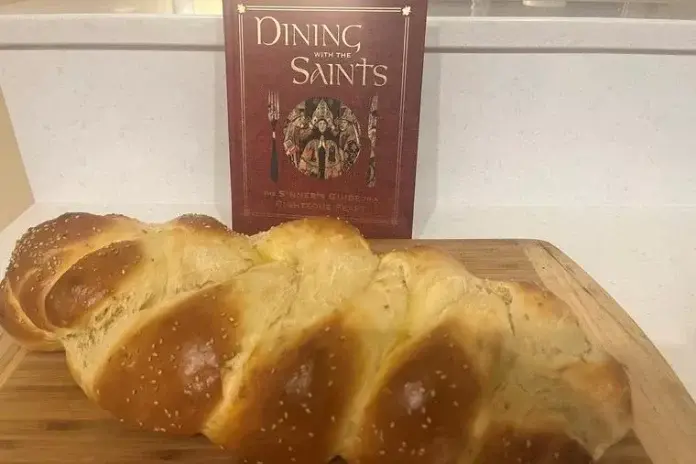 St. Joseph’s Bread is one of the recipes featured in ‘Dining With the Saints.’ (photo: Courtesy of Regnery)