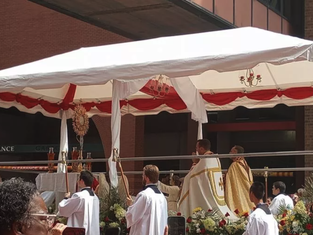 Christ in the City: Being Part of the Eucharistic Procession in Indianapolis