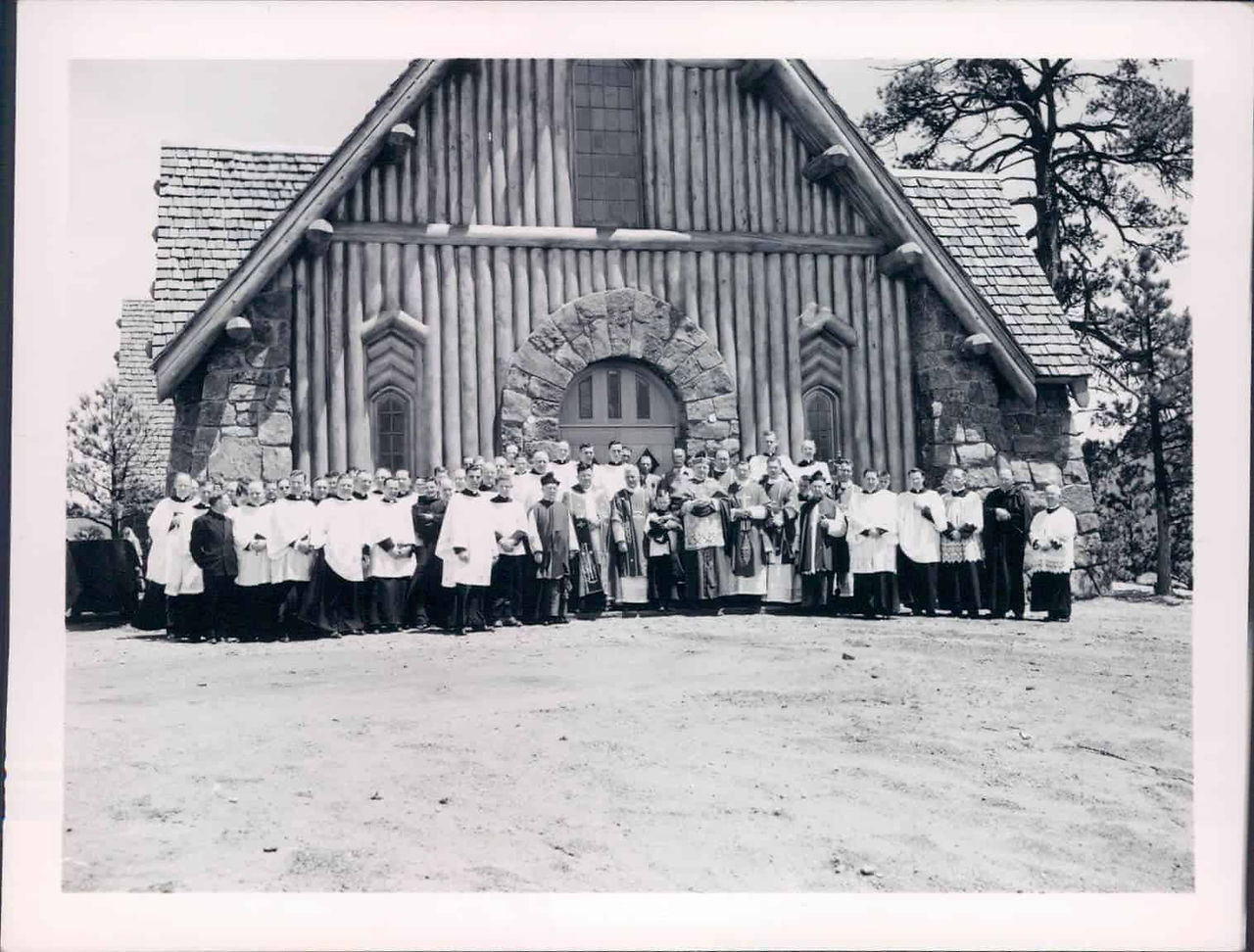 The newly dedicated Our Lady of the Mountains Church