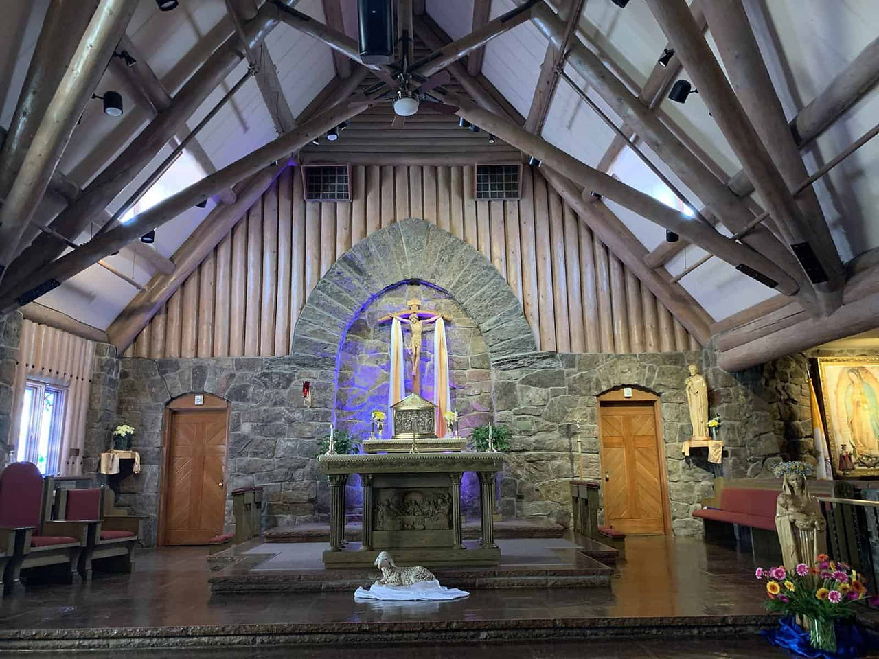 The current church stands as a beacon of faith, hope and love in Estes Park.