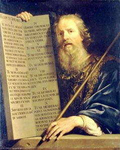 Moses with the Ten Commandments by Philippe de Champaigne (Photo: Wikimedia Commons / Public Domain)