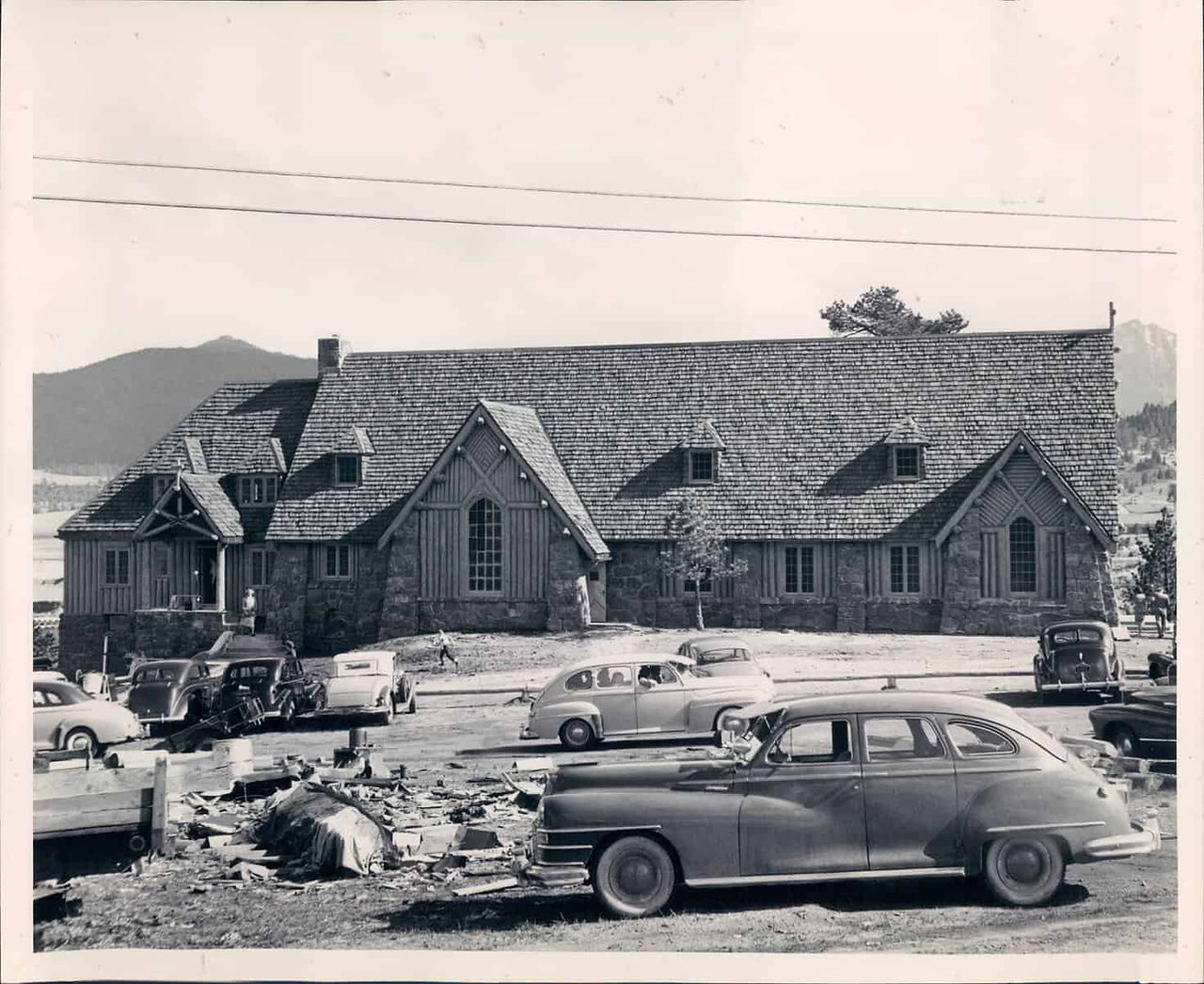 The current church building was completed and dedicated in 1949.