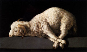 Agnus Dei by Francisco de Zurbarán, c. 1635. (Photo: Public Domain/Wikimedia Commons)