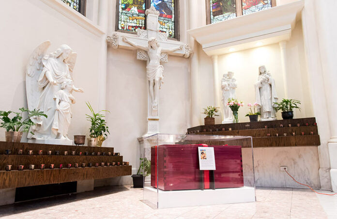 The Transfer of the Remains Ceremony for Servant of God Julia Greeley at the Cathedral Basilica of the Immaculate Conception