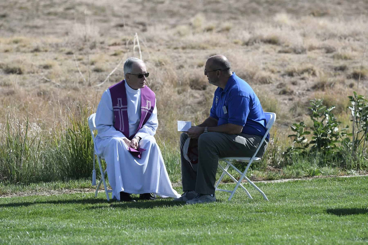 Confessions and counseling services were made available to attendees (Photo by James Baca)