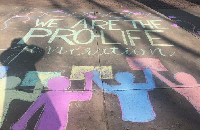 (Photo from CSU Students for Life Facebook page)
